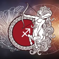 Strzelec, 24 listopada znak zodiaku, to mityczny centaur z łukiem i strzałą, symbolizujący odwagę i dążenie do celu.