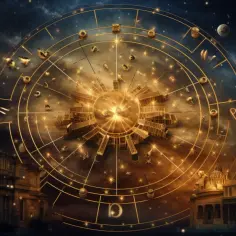 Obliczanie domów w horoskopie - Horoskop urodzeniowy domy, Kosmogram domy