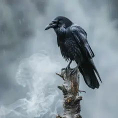 Kruk - duchowe znaczenie i symbolika kruka jako zwierzęcia mocy