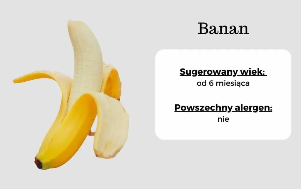 Zdjęcie Pierwszy banan niemowlaka: bezpieczny wiek, idealne przygotowanie i wskazówki